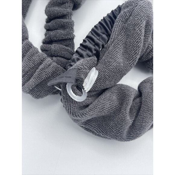 Barefoot Dreams CozyTerry Rest Set In Carbon Missing Bag New W/O Tags - Picture 9 of 9